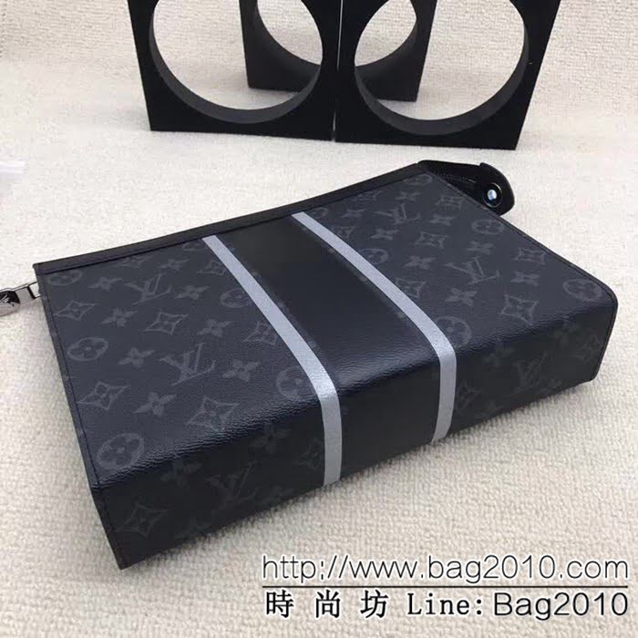 路易威登LV頂級原單 M64440實物實拍PochetteVoyage中號手袋原版複刻手拿包 ZY1058